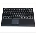 Keysonic ACK-540RF+ Black Wireless Mini Keyboard with Integrated Smart Touchpad