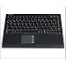 Keysonic ACK-540RF+ Black Wireless Mini Keyboard with Integrated Smart Touchpad