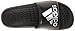 adidas Performance Men's Voloomix M Slide Sandal,Black/Silver/Black,12 M US