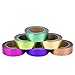 Mudder Rainbow Washi Masking Tape Collection DIY Sticker Set, Pack of 6