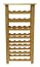 Winsome Wood 28-Bottle Wine Rack, Natural