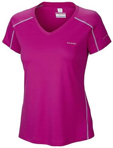 Columbia Zero Rules Short Sleeve T-Shirt, Groovy Pink, Medium