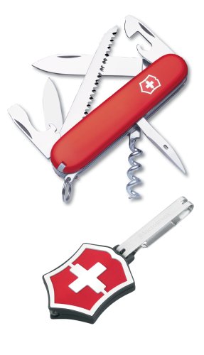 Buy Now at Amazon.com: Victorinox Swiss Army Camper With Microlight Set