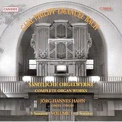 Bach, CPE - Complete Organ Works, Vol 1