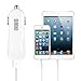 Omni INC Dual-Port Rapid USB Car Charger Cigarette Charger for Apple iPhone 5/5S/5C, iPad, iPad Air, iPad mini, iPod, Samsung Galaxy S5/S4/S3, Tab 3, Note 3/2, Google Nexus 7, and More