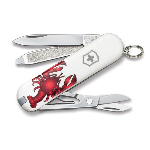 Victorinox Swiss Army Classic SD Lobster Design Knife Red