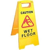from Ramon Wet Floor Signs Yellow A-framed Caution Sign