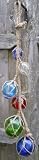 Japanese Glass Fishing Floats Fish Net Buoys Tiki Decor