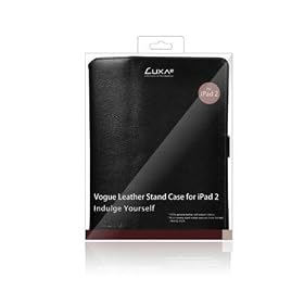 LUXA2 Metis Leather Stand Case schwarz vier auswae
