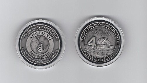 Apollo 12 40th Anniversary Medallion Contains Metal Flown to the Moon on Apollo Missions Nasa