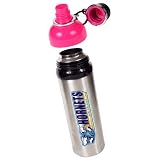 Sports NBA HORNETS 24oz Colored Stainless Steel Water Bottle/Silver/Pink Pink Stainless Steel Water Bottle