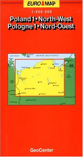 Poland Map: North-West Sheet 1 (GeoCenter Euro Map) (German Edition)