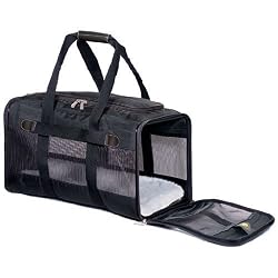 Sherpa Original Deluxe Pet Carrier, Medium, Black