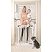Dreambaby Liberty Baby Safety Gate - with Smart Stay Open Feature - Fits Openings 29.5-33 inches Wide - White - Model L854