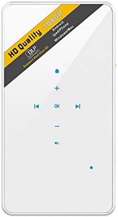 Techkoo Wireless Handheld HDMI Pico Projector,854x480 Multimedia DLP WIFI Mirroring for iOS 6.2,Android 4.2 Smart Phones,Tablets,Laptop Windows,Mac OS