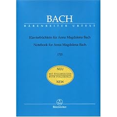 Klavierb�chlein f�r Anna Magdalena Bach 1725