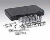 Sockets & Socket Sets: GearWrench 80550 57-Piece 3/8-Inch Drive 6-Point Socket Set