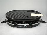 Kitchen & Housewares : Andrew James 8 Person Traditional Raclette Grill