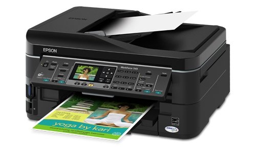 More of Epson WorkForce 545 Wireless All-in-One Color Inkjet Printer, Copier, Scanner, Fax (C11CB88201),best color printer,best color printers,best colour inkjet printer