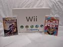 Wii Bundle W/Wii Sports + Jenga + Nights Journey of Dreams
