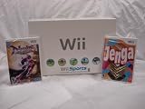 Wii Bundle W/Wii Sports + Jenga + Nights Journey of Dreams