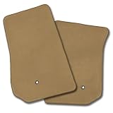 Coverking Front and Rear Custom Fit Floor Mat for Merkur Scorpio (Nylon Carpet , Oak) by Coverking
