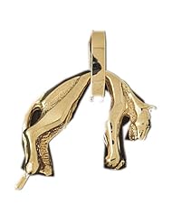 CleverEves 14K Gold Pendant 3-D Cat 15.5 - Gram(s)