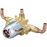 Olympia Faucets P-2301B Single Handle Tub/Shower Valve, Chrome Finish [並行輸入品]