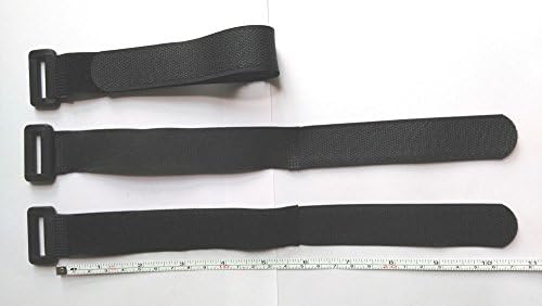 Velcro Tape Straps Complementary to Chair Armrest Attaching to Big Chair Arm, for Mounting Extension (Three Pieces)