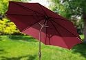 9' Crank & Tilt Umbrella - Burgundy