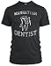 Vintage Distressed Manhattan Dentist Tri-Blend T-S