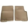 Front Floor Liners Custom Molded Tan