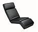 Adesso Flomo Leather Lounger, Black