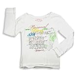 575 Denim - Girls Long Sleeve Tee Shirt, White