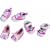 Zapf Creation Baby Born Shoes - Pink Shoes with three flowers