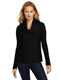 Calvin Klein Jeans Womens Long Sleeve Cowl Neck Tunic Top