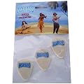 FELT PICK PACK OF 3 x 4mm GENUINE MAHALO PLECTRUMS FOR UKULELE BANJO ETC