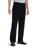 Dockers Mens Corduroy Khaki D3 Classic Fit Flat Front Pant
