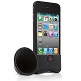 iPhone 4 Portable Amplifier Speaker Horn (Black)