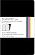 Moleskine Volant Notebook Ruled, Black Large: Set of 2