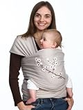 Moby Wrap UV SPF 50+ 100% Cotton Baby Carrier, Almond Blossom