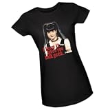 Geek Talk -- NCIS: Naval Criminal Investigative Service Crop Sleeve Fitted Juniors T-Shirt