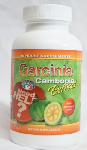 #1 Garcinia Cambogia Doctor Recommended Clinically-Proven Appetite Suppressant and Weight-loss Control 1300 mg.of Combined Formula With Calcium,Potassium,Chromium, Garcinia Cambogia,and 60% HCA(hydroxycitric acid)30 Day Supply