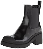 Marc by Marc Jacobs Women's Dipped Chelsea Boot, Black, 38 EU/8 M US