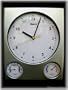 New Wall Clock & Weather Station Thermometer/Hygrometer