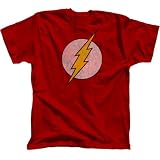 DC Comics The Flash Distressed Logo T-shirt