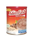 Slim-Fast Optima Meal Shake Mix, Milk Chocolate, 12.83-Ounce Canisters (Pack of 3)
