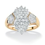 10K Gold Diamond Women's Ring