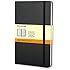 Moleskine Classic Notebook, Large, Ruled, Black, Hard Cover (5 x 8.25) (Classic Notebooks)