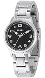 Fossil Three Hand Black Dial Watch